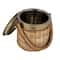 Hello Honey® 3qt. Boho-Chic Rattan & Steel Ice Bucket